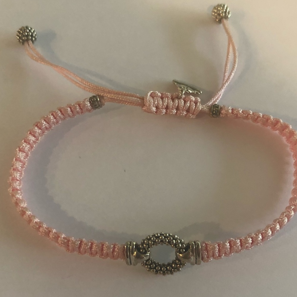 Lagos silk cord bracelet